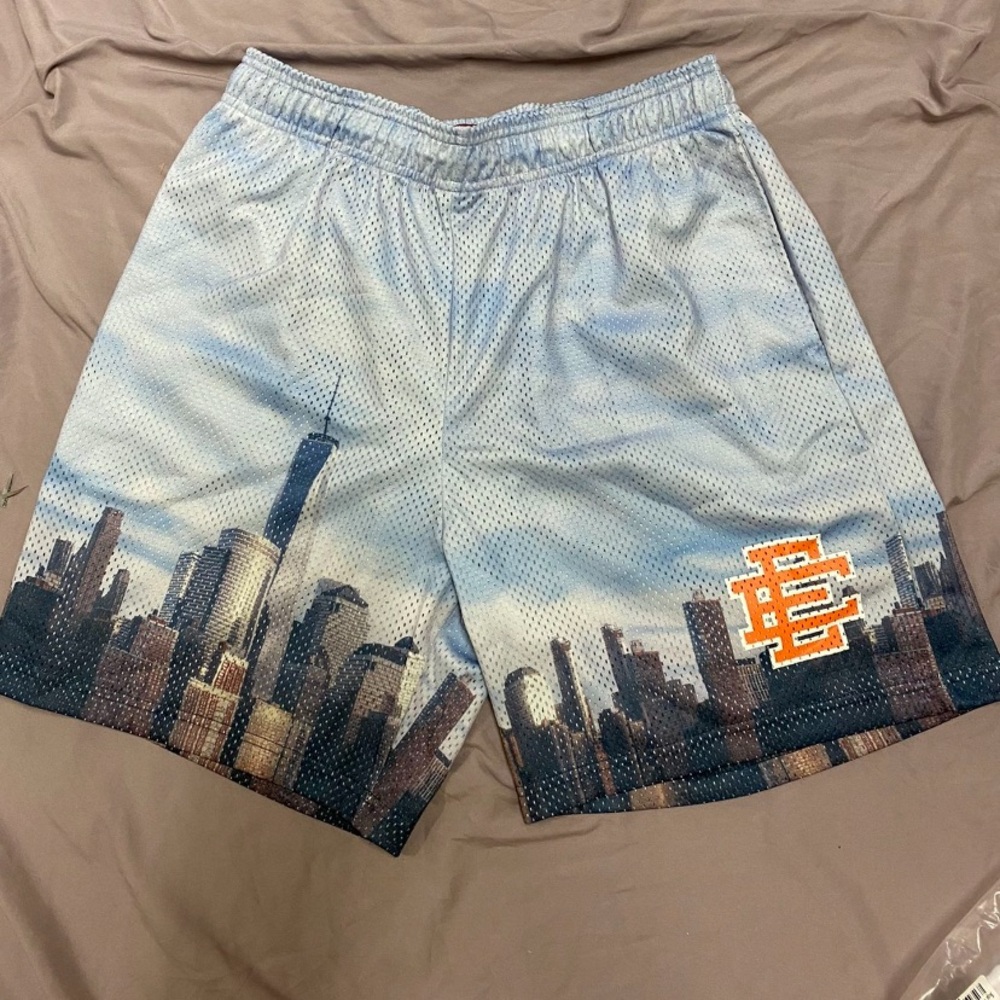 Eric Emanuel Light Blue Men's Shorts